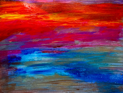 Abstract Sunset